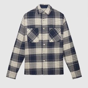 Wax London Whiting Overshirt - Beatnik Marine Shacket